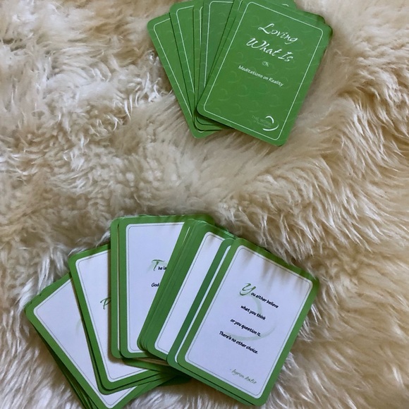 "Loving What Is" Meditation Cards by Bryon Katie - Picture 5 of 14